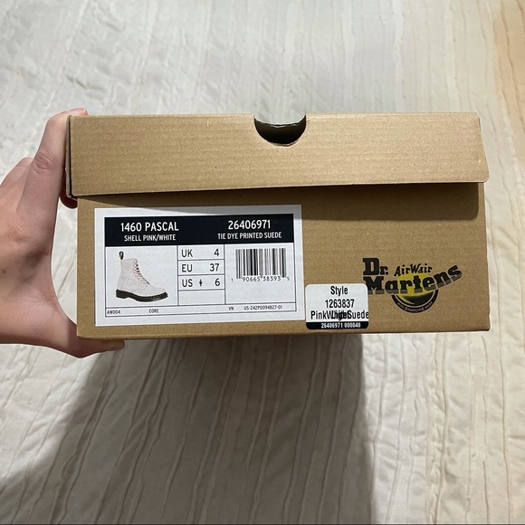 Dr. Martens Pascal 1460 Pink Tye Die - Picture 5 of 6